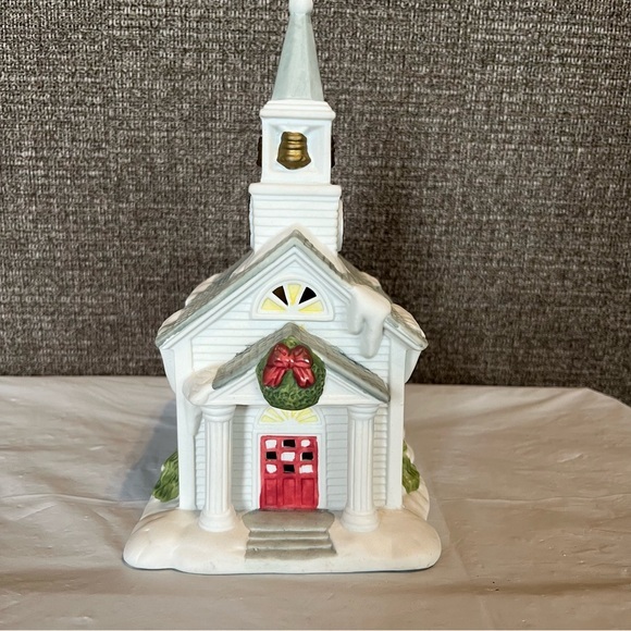 Partylite “The Church”‎ Vintage 1999 Christmas Winter Tea Light Holder Retired - Picture 1 of 12